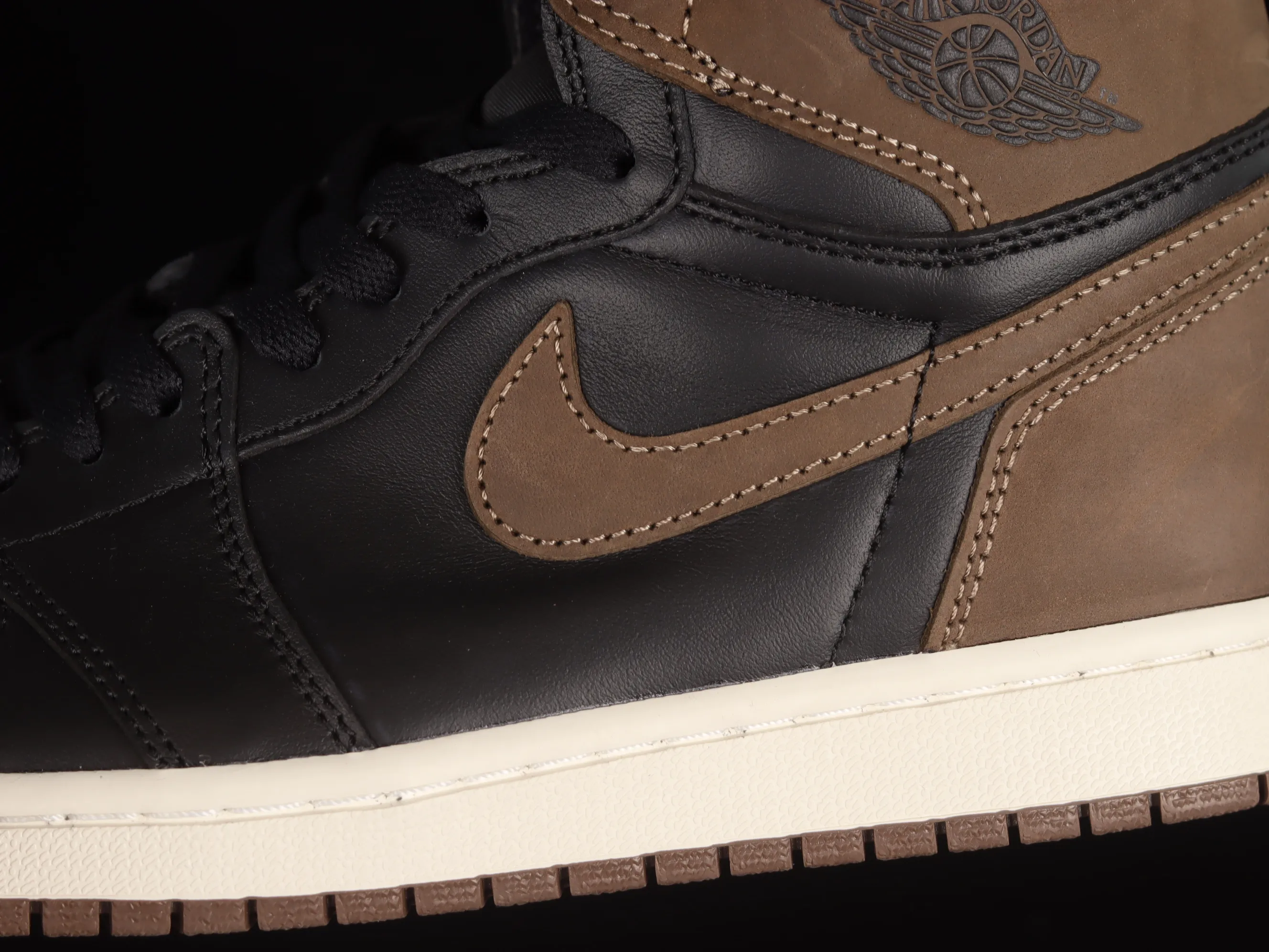 All categories Air Jordan Jordan series basketball shoes Air Jordan 1 High P version Air Jordan 1 High OG "Black Cement" AJ1 Joe 1 Mocha black toe DZ5485-020